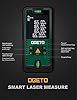 Metro Laser 50M, OGETO Misuratore di Distanza Laser IP54 Strumento di Misura Digitale Portatile Telemetro con Livelle a Bolla e Ampio Display LCD Retroilluminato #5