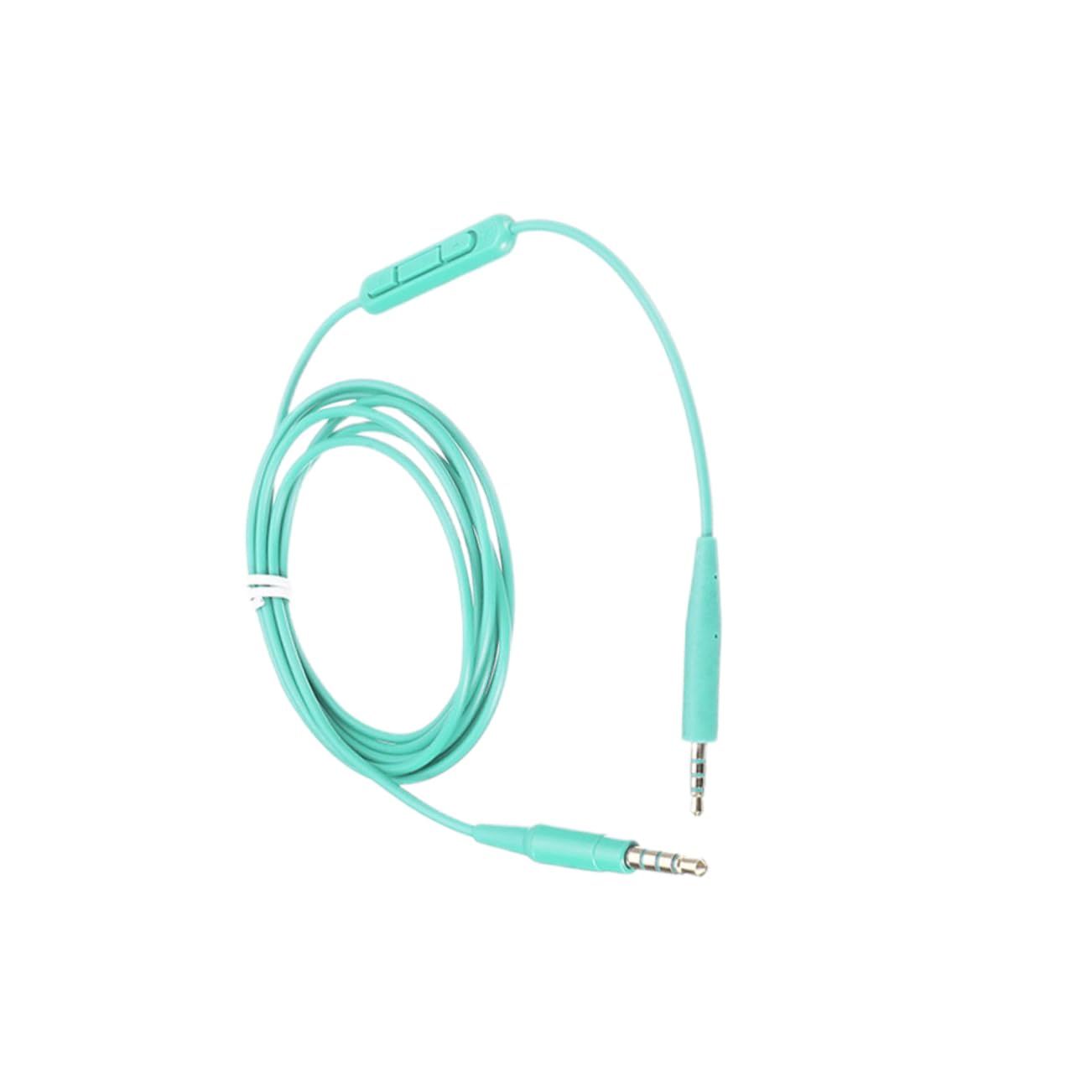 DOITOOL 3pcs 3.5mm to 2.5mm Stereo Audio Cable Adapter Headphone Extension Green TPE Wire Oe2i Compatible
