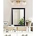 AAZZKANG Black Mirrors for Wall Rectangle Wood Framed Large 20