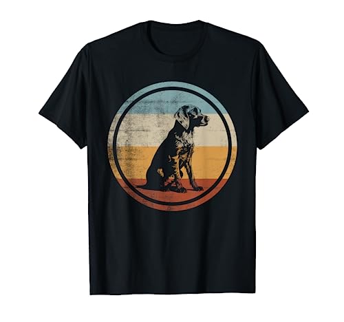 Retro Vintage Design German Wirehaired Pointer Dog Camiseta