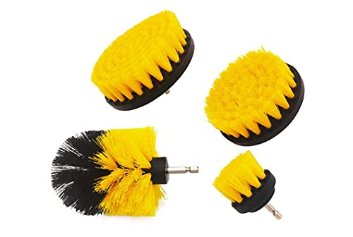 電動掃除用ブラシ 4種セット 清掃ブラシ 掃除ブラシ 電動ドリル アタッチメントキット 洗車 キッチン お風呂掃除 タイル 床