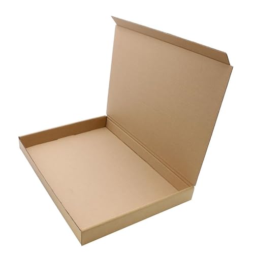 Laptop Boxes for Shipping, Postage, Packing - Size 46 x 34 x 5 cm - Easy Assembly and No Tape Needed