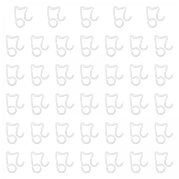 UJEAVETTE 4xOutdoor Lights Clips Holiday Light Clips for Birthday Hanging Outdoor Lights White 40 Pieces-picture-26