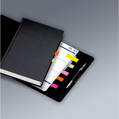 Post-It Page Markers, Assorted Colors , 1/2 In X 2 In, 50 Sheets/Pad, 5 Pads/Pack (670-5Af) #TOP6