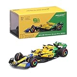 CARACTÉRISTIQUES : Modèle réduit en diecast réalisé avec soin. Comprend le casque du pilote et une vitrine d'exposition, des éléments qui mettent en valeur la réplique et la rendent parfaite pour les collectionneurs et les passionnés de Formule 1.
