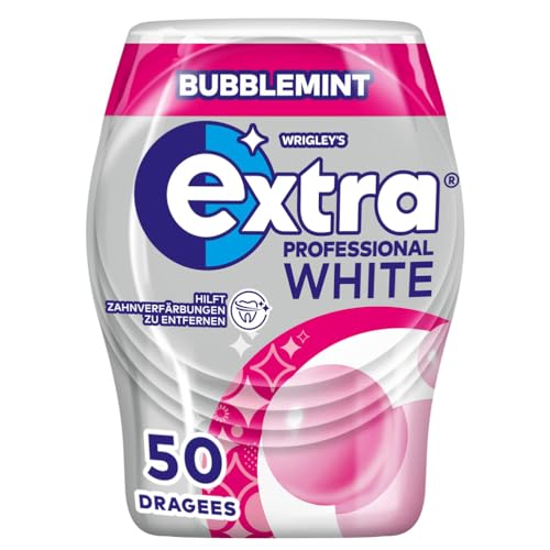 Extra Professional White Kaugummi, Bubblemint, 50 Dragees