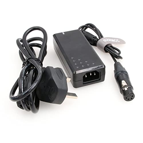 SZRMCC XLR 4 Pin Female 12V 4A AC DC Power Supply Adapter for Sony PMW F55 Camera Sound Devices PIX 260 270i Zaxcom Deva Mix