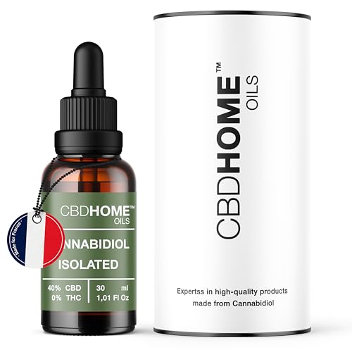 CBD HOME Oils - Huile avec CBD Isolé 40% -