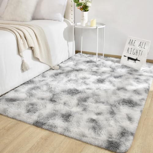 TWINNIS Tremendous Smooth Shaggy Rugs Fluffy Carpets, Indoor Trendy Plush Space Rugs for Residing Room Bed room Children Room Nursery Dwelling Decor, Improve Anti-Skid Sturdy Rectangular Fuzzy Rug - Image 8
