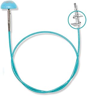 KnitPro - KnitPro 360° Swivel Wymienny kabel do igły 50cm - 3 sztuki