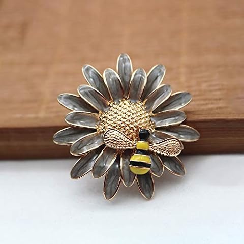 QTKJ Set of 6 Cute Bee Napkin Rings Cover
