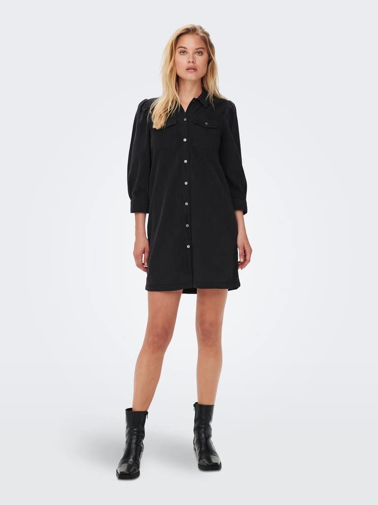 ONLY Onlfelica DNM Dress Noos Robe Femme