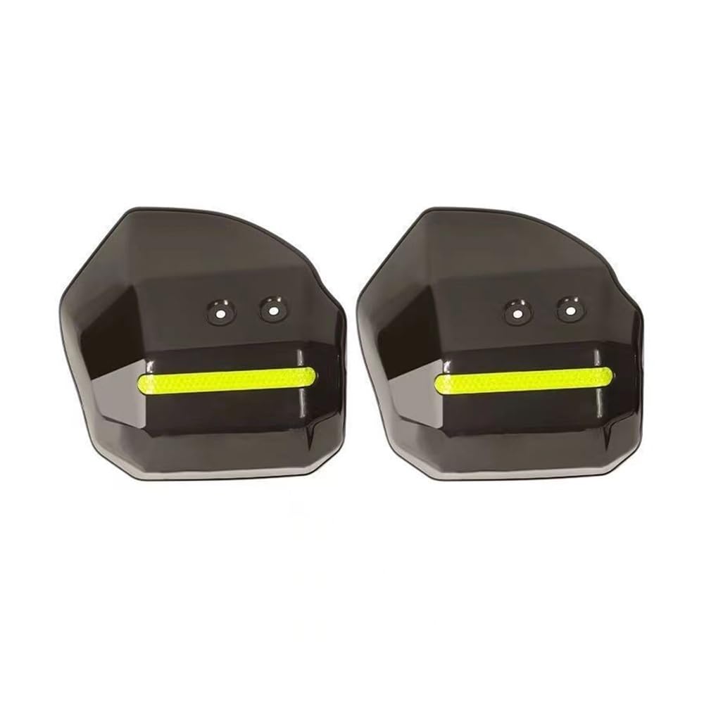 Protector Mano fácil Instalar y Desmontar Motocicleta Scooter con Tira Reflectante Nocturna protección contra el Viento, la Lluvia Sol