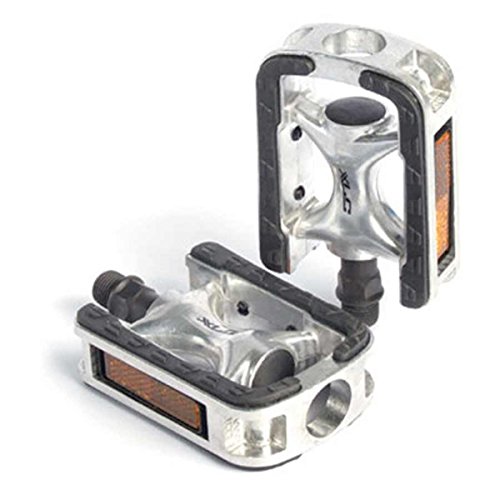 XLC Pedale City Comfort, Silber/Schwarz, 2501840000