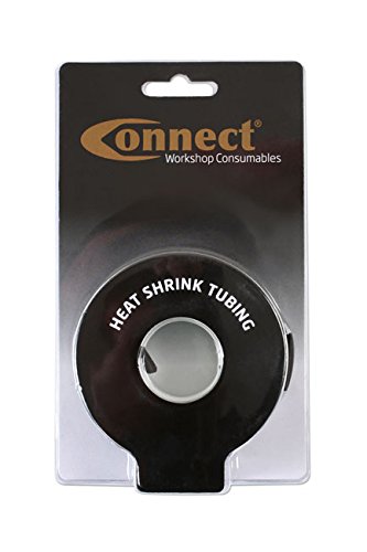 Connect Workshop Consumables 37113 Heat Shrink Tubing On A Roll 4.8Mm 3M Roll Black