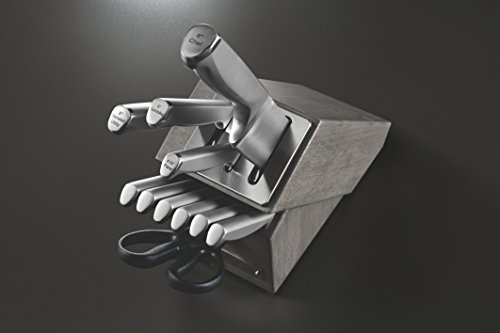 Calphalon 2017943 Stainless Steel 12 Piece Cutlery Block Set, Silver #TOP2