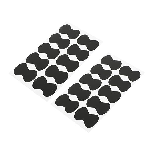 Abaodam 20pcs Non-slip Guitar Pick Grip Stickers Eva Material for Guitar Players