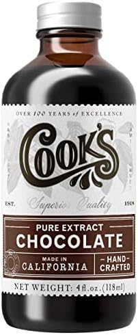 Cook's Pure Chocolate Extract for Baking, 4 oz
