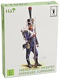Hat Figures 28mm - French Chasseurs - Command - HAT28017