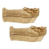 À collectionner et décoratif : figurines de égyptienne et pièces de décoration effrayantes en résine ne sont pas seulement idéales pour halloween, aussi comme souvenirs de collection de l'égypte, cercueil avec figurine de , figurine de