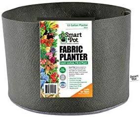 Smart Pots 15-Gallon Smart Pot Soft-Sided Container, Black