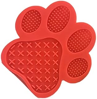 Dog Lick Mat Soft Feeding Licky Mat Cat Lick Washing Mat with Suction Cup for Food Treats Yogurt Peanut Butter