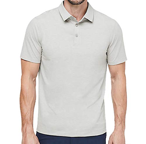 Lululemon Evolution Polo - HHMS (Heathered Moon Shine) (XL)