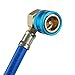 BACOENG R1234YF Refrigerant Charge Hose Kit with Gauge, 1234yf Recharge Kit with 1/2 Self-Sealing Can Tap Opener and Quick Coupler, for Auto Air Condition System