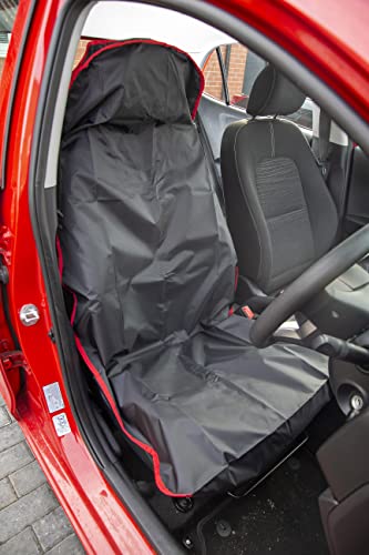 International Tool Company Housse de siège de Voiture Universelle Robuste Professionnelle imperméable légère Noir