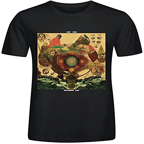 Photo de TAOKEBEAR Fleet Foxes Helplessness Blues Custom Unisex O-Neck 100% Cotton Short-Sleeve T-Shirts Black M