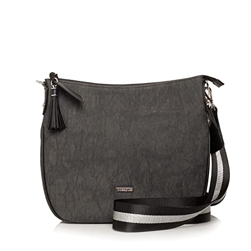 Sac à bandoulière pour femme noir Mara pour ne plus perdre vos clés