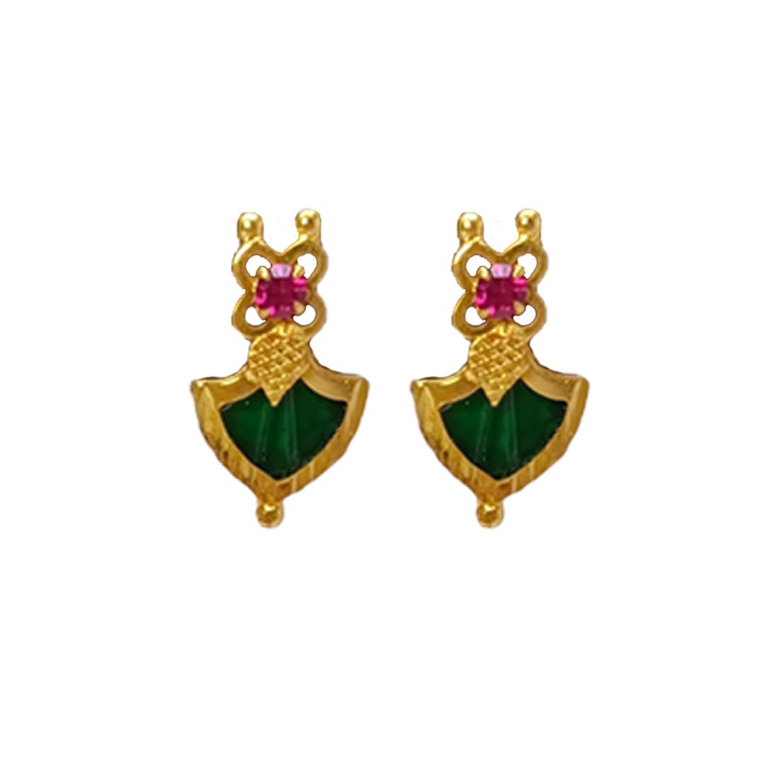 See full amazon price history chart for Kollam Supreme Metal Palakka Ear Studs for Women (Green) Kollam Supreme Metal Palakka Ear Studs for Women (Green) (B083ZTTBLH) Amazon Price History, Amazon Price Tracker
