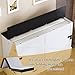 WJFORLION Murphy Bed Queen, Foldable Bed Murphy Cabinet with Storage & Charging Station, Bed Frame for Living Room, Guest Bedroom