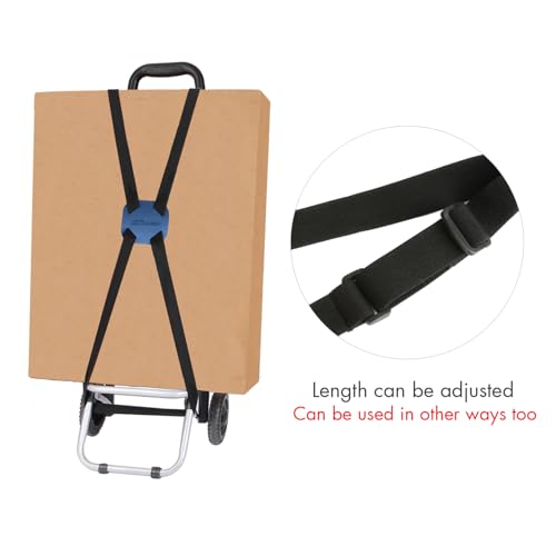 Image of GUANJUNX Luggage Straps for suitcases, Bag Bungees Travel Accessories Belt | Bag Bungee for Luggage,Adjustable Size Luggage Straps and High Elastic Travel Accessories , Free Your Hand on Traveling