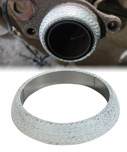 bylikeho Car Exhaust Manifold Gasket,Car Accessories 3inch Donut Gasket,Automotive Exhaust Flange Gasket Seal Ring to Prevent Leaking Between Exhaust Manifold and Exhaust Pipe(3