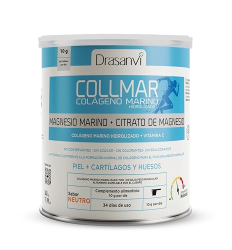 Colágeno Marino Hidrolizado Puro | Cartilagos-Huesos-Piel| 10 gr collagen | Colageno de Alta Absorción