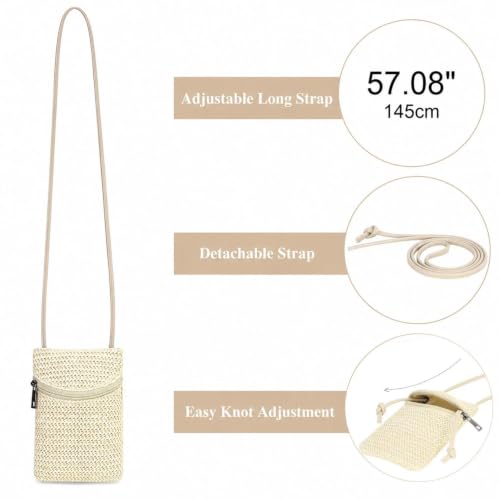 Image of Small Crossbody Women Cell Phone Purse Wallet Bag With Shoulder Strap