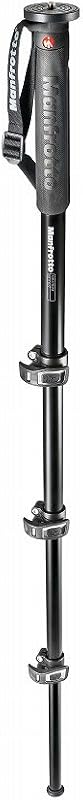 Manfrotto MPMXPROA4 Monopod+ Monopod+ Aluminum, 4 Tiers, Black