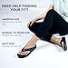 AEROTHOTIC Flip Flops for Women with Arch Support Plantar Fasciitis Orthopedic Cushioned Footbed Comfortable Non-Slip Sole with Padded Straps Dressy Casual Recovery Women Sandals (Pearly Black, Size 9)