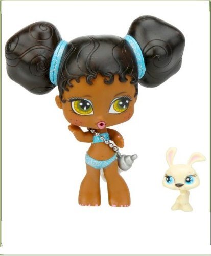 Bratz Babyz & Bratz Petz: 5 inch Sasha with yellow rabbit in milk caron