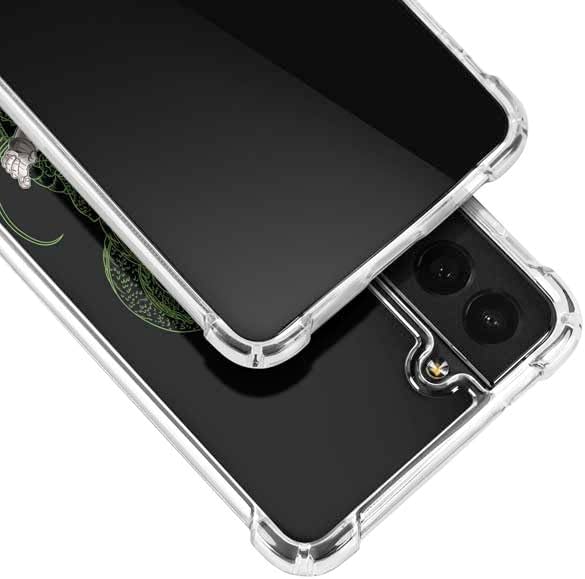 Skinit Clear Phone Case Compatible with Galaxy S22 Plus - Officially Licensed Dragon Ball Z Goku and Shenron Design