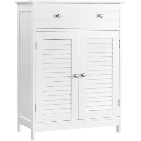 VASAGLE Badezimmerschrank, Badschrank, 60 x 30 x 80 cm Cover