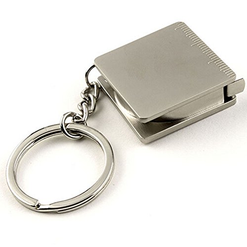 Mini Steel Tape Measure Keychain