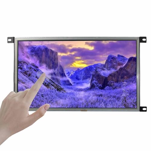 Image of VSDISPLAY 15.6'' 1920x1080 Touchscreen Monitor with Mounting Metal Case | 1000 Nits High Brightness,Supports USB Video Input for DIY Extra Outdoor /Gaming /Industrial Display