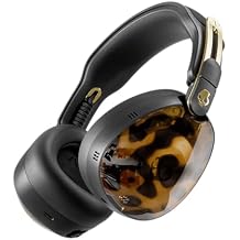 Skullcandy Aviator 900 ANC Wireless Over-Ear Bluetooth Headphones, THX Spatial Audio with Head Tracking, Adaptive Noise Cancelling, Up to 60 Hours Battery, Microphone for iPhone Android - Tortoise