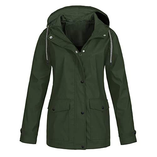 Chaqueta de trekking para mujer con capucha ideal para rutas de montaña