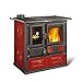 Produktbild Nordica - stufa cucina a legna nordica rosa sx reverse vst cera liberty - bordeaux - 31063