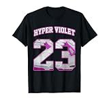 Number 23 Hyper Violet 4s Loser Lover Matching Tee Retro T-Shirt