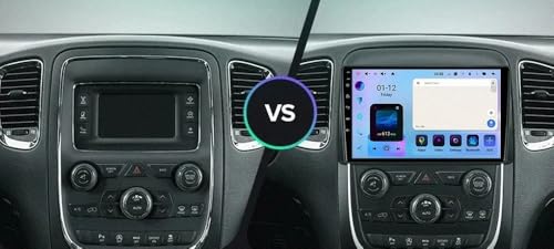 Radio coche 2 DIN Dodge Durango con Carplay Android Auto inalámbrico y GPS 2
