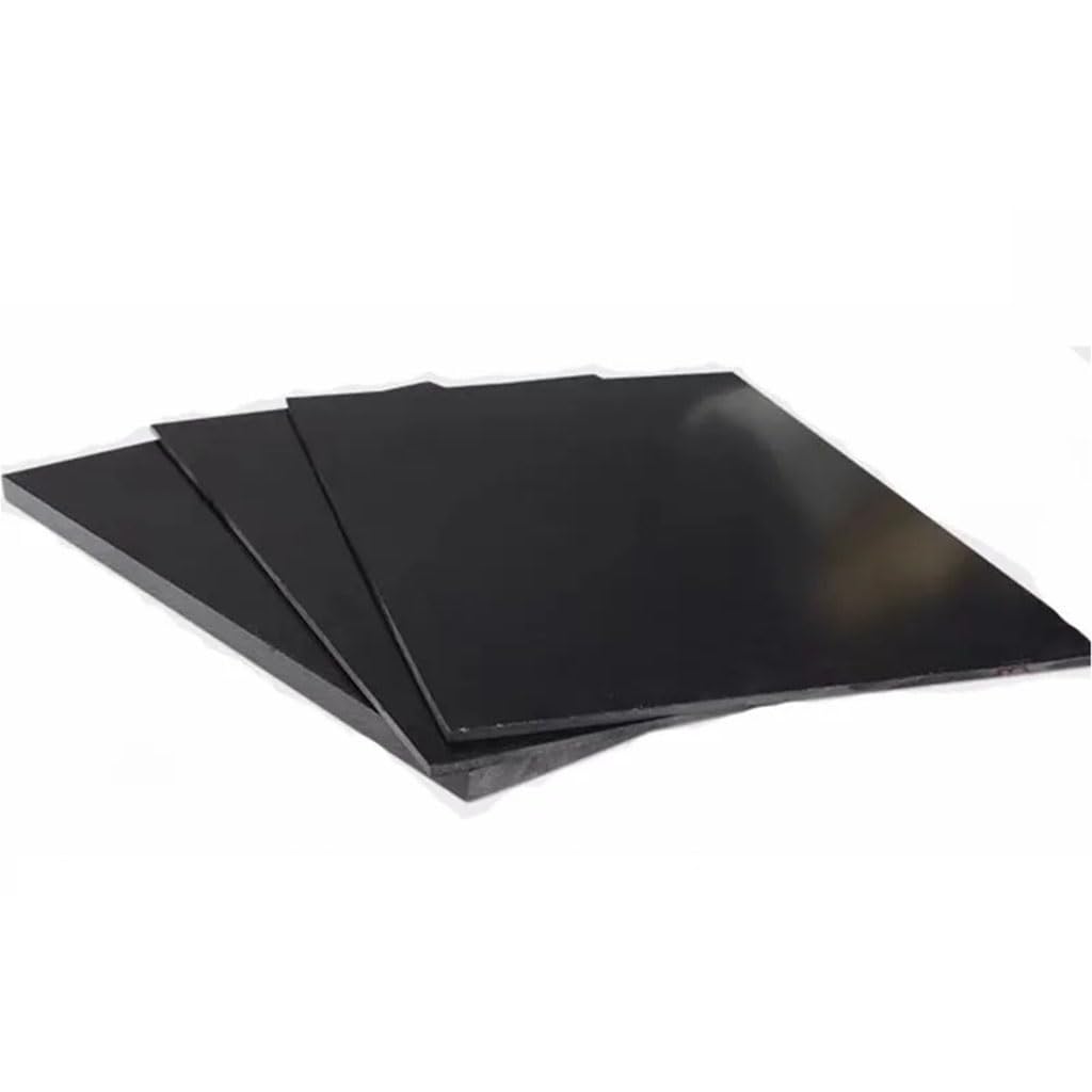 Feuille de fibre de verre noire antistatique G10 FR4 de 0,5 mm pour gabarit de précision